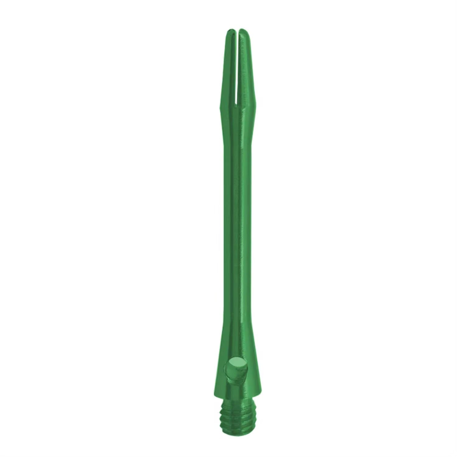 Green long 48mm Aluminium dart stems/shafts 5 sets