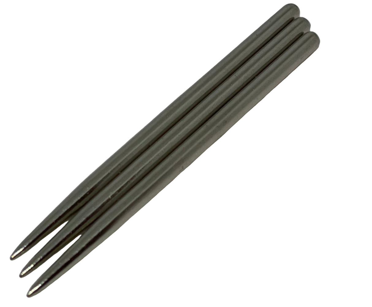 Taurus Darts Silver Plain Dart points 25-60mm (5 sets)