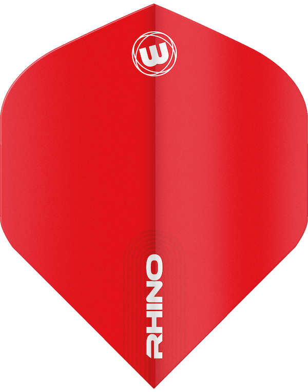 Winmau Rhino Standard Red Dart Flights (5 sets)