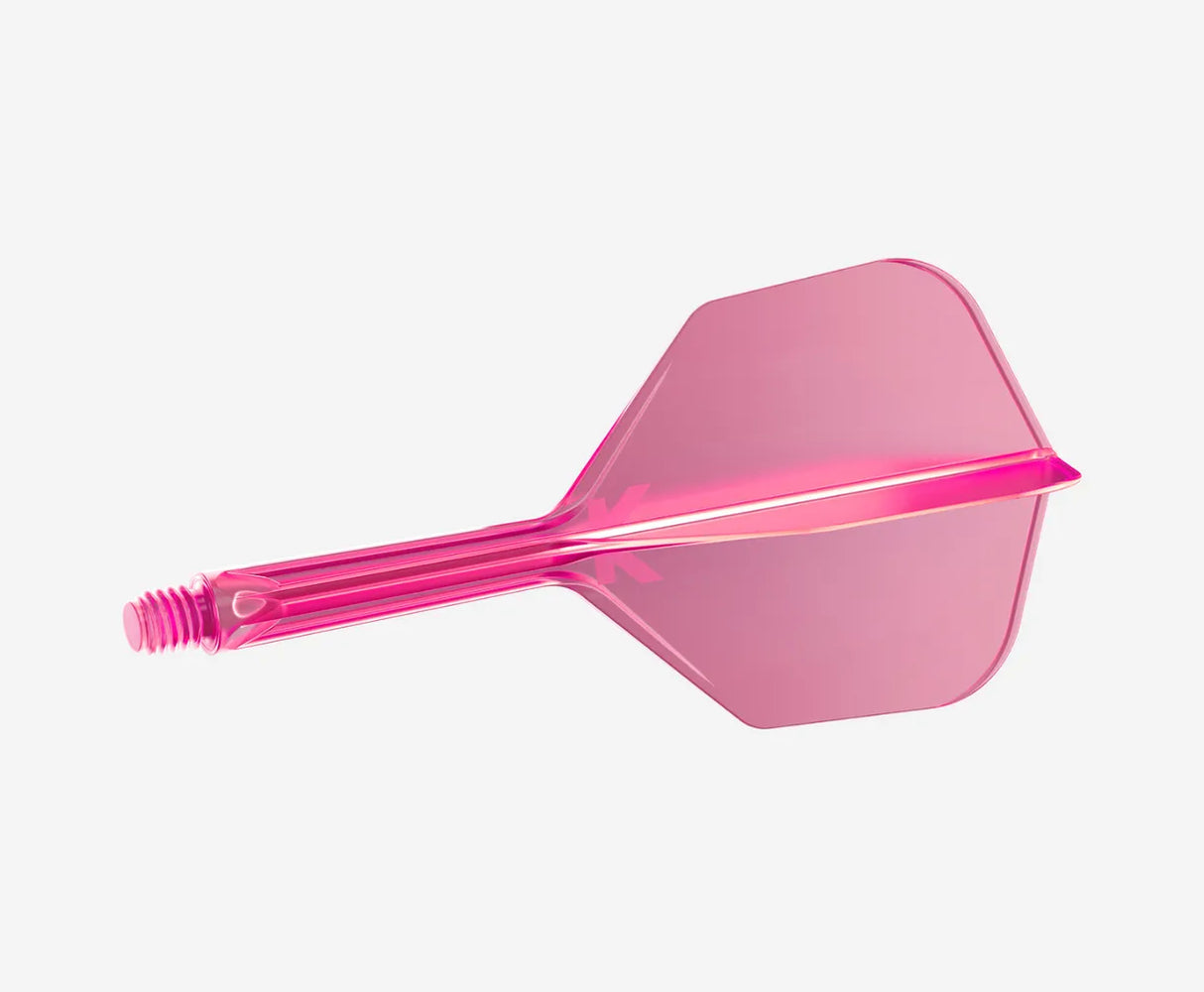 Target K-FLEX Pink NO6 Dart Flights and Shafts