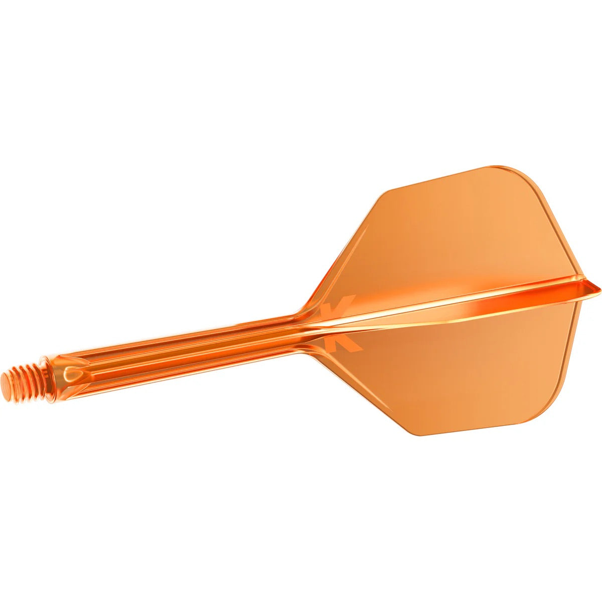 Target K-FLEX Neon Orange NO6 Medium. Dart Flights and Shafts
