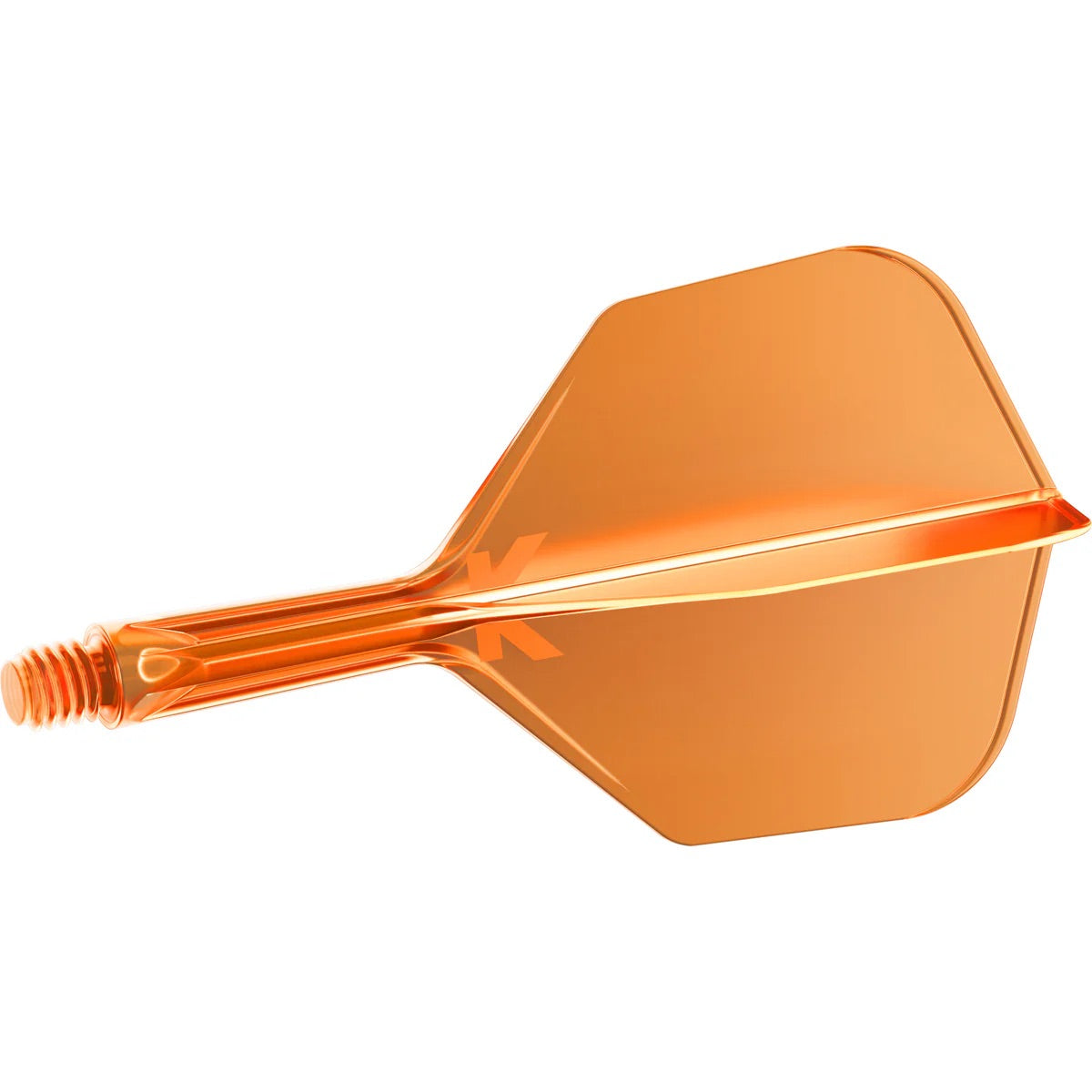 Target K-FLEX Neon Orange NO6 Short. Dart Flights and Shafts