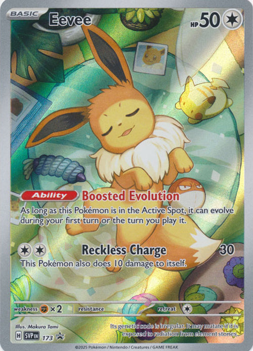 Pokemon Black Star Promo- EEVEE SVP 173