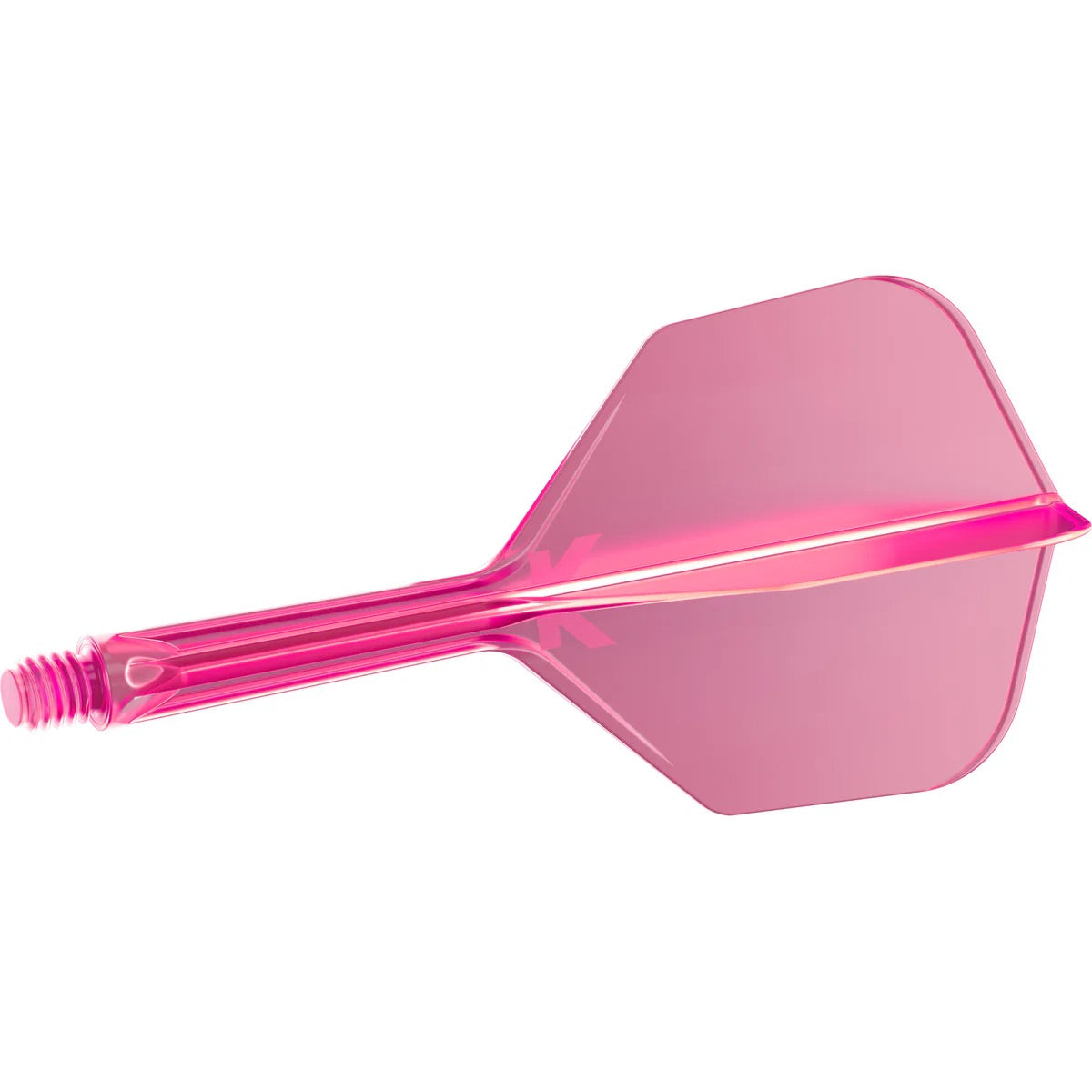 Target K-FLEX Neon Pink NO6 Intermediate. Dart Flights and Shafts