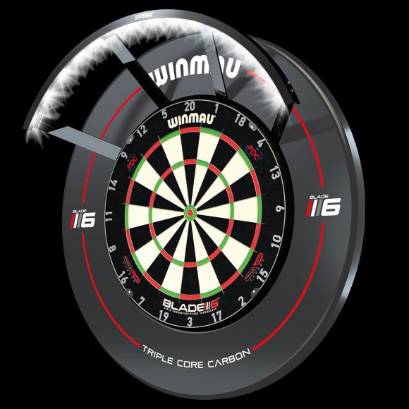 Winmau polaris dartboard dartboard lighting system