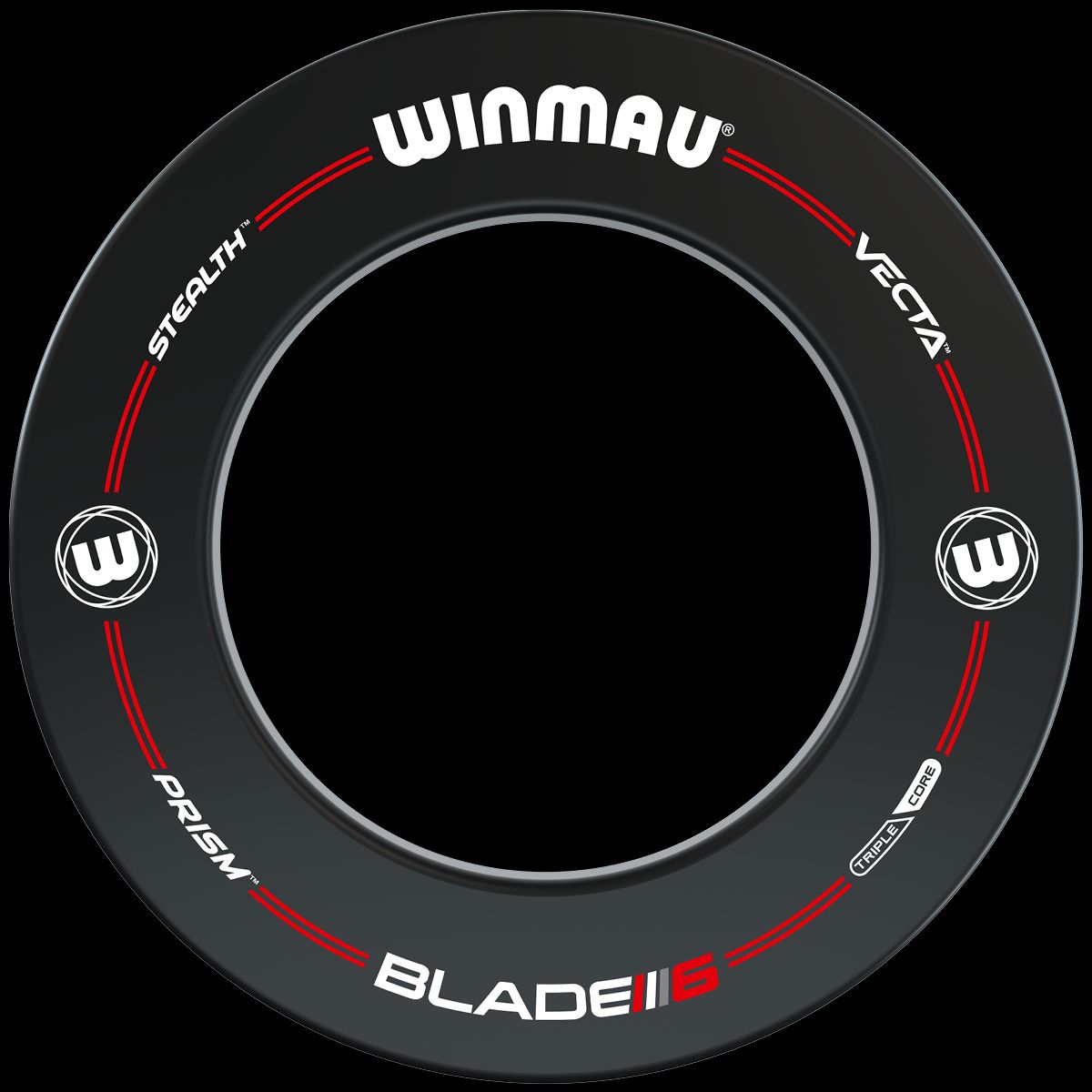 Winmau Pro-Line Original Black Dartboard Surround
