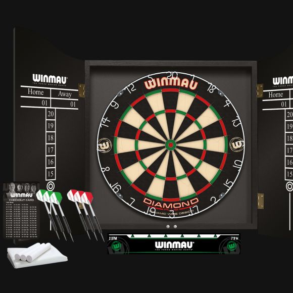 Winmau professional dartboard set