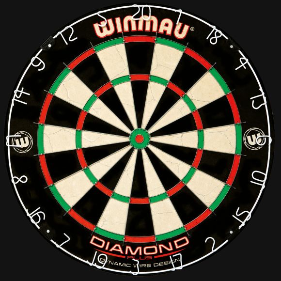 Winmau professional dartboard set
