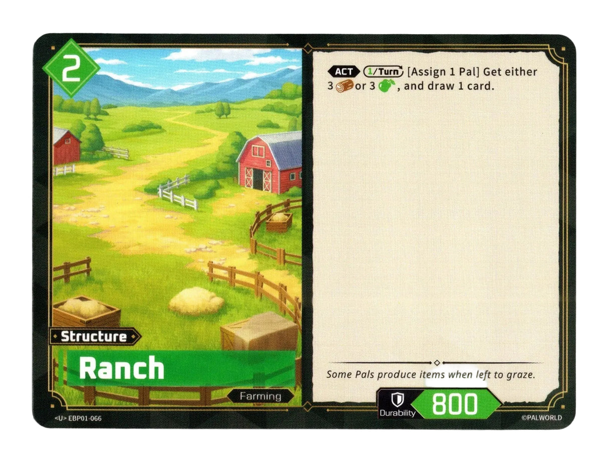 Palworld TCG: Dawn of Palpagos - Ranch