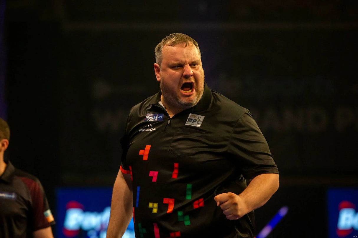 Misson darts Ryan 'Relentless' Joyce dart shirt
