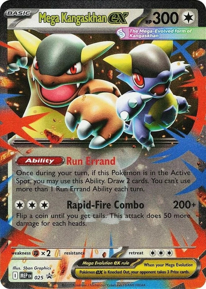 Pokemon Black Star Promo - Mega Kangaskhan EX MEP025