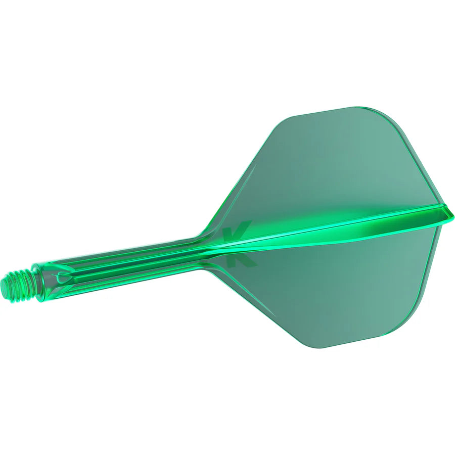 Target K-FLEX NO2 green Dart Flights and Shafts