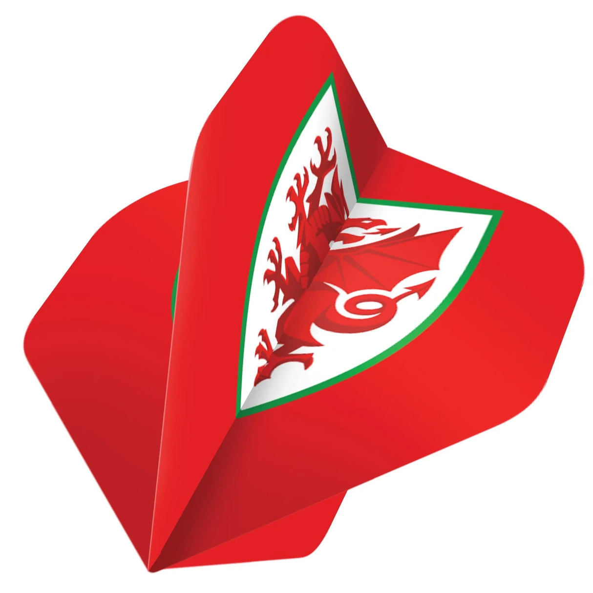 Official Wales Football Standard Shape Dart Flights 5 sets