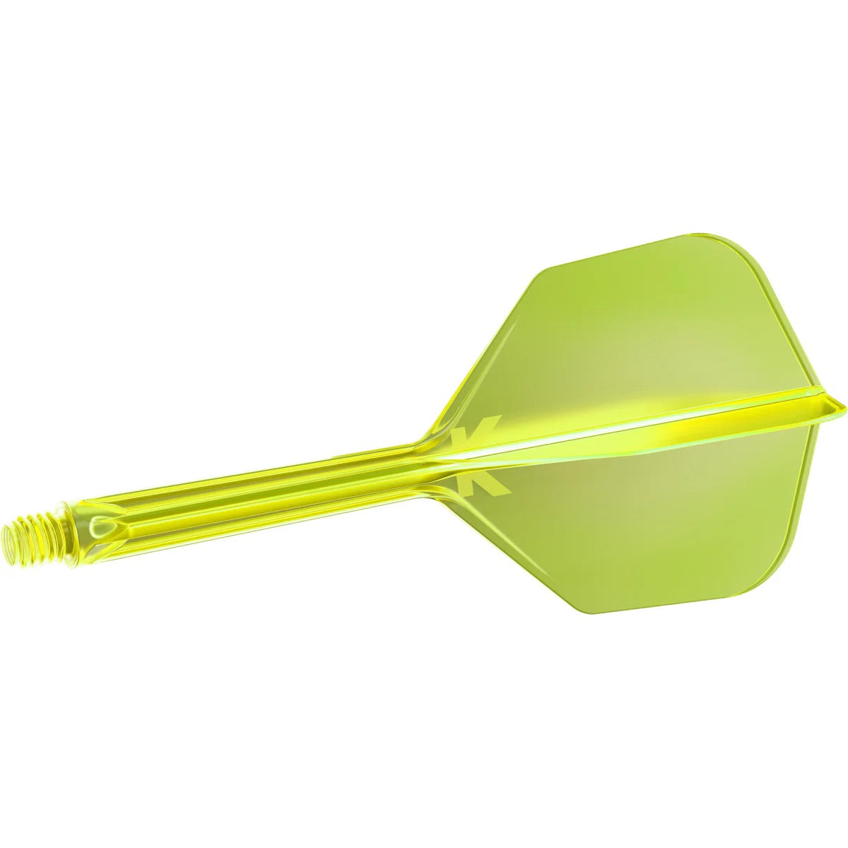 Target K-FLEX Neon Yellow NO6 Medium. Dart Flights and Shafts