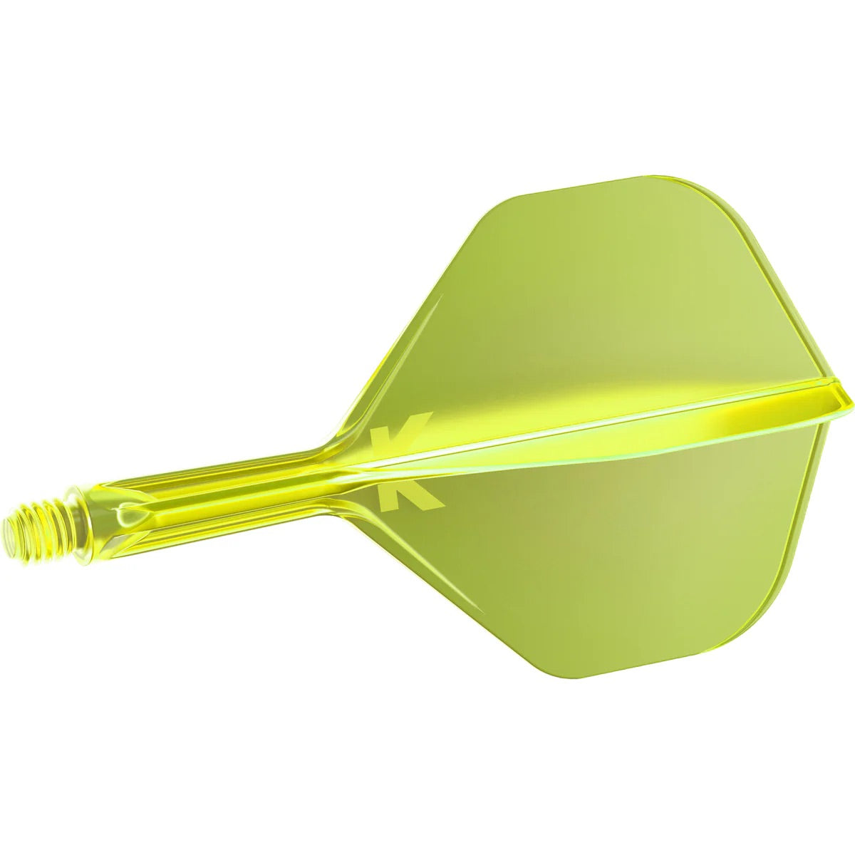 Target K-FLEX Neon Yellow NO2 Short. Dart Flights and Shafts