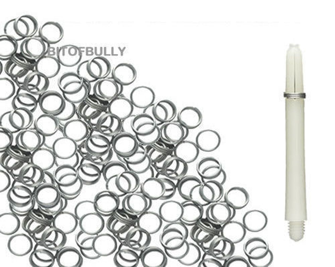 Dart springs for use with nylon dart shafts. Approximately 100 sets