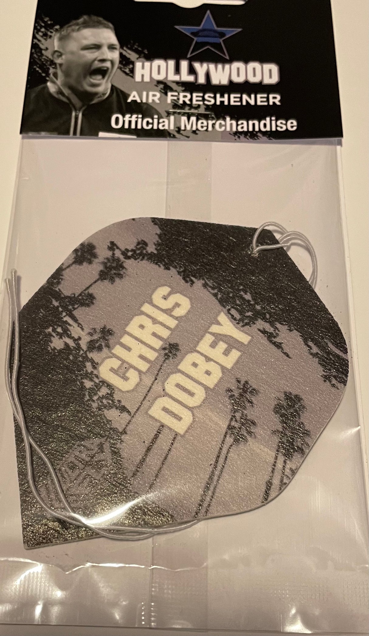 Official Chris "HollyWood" Dobey car air freshener