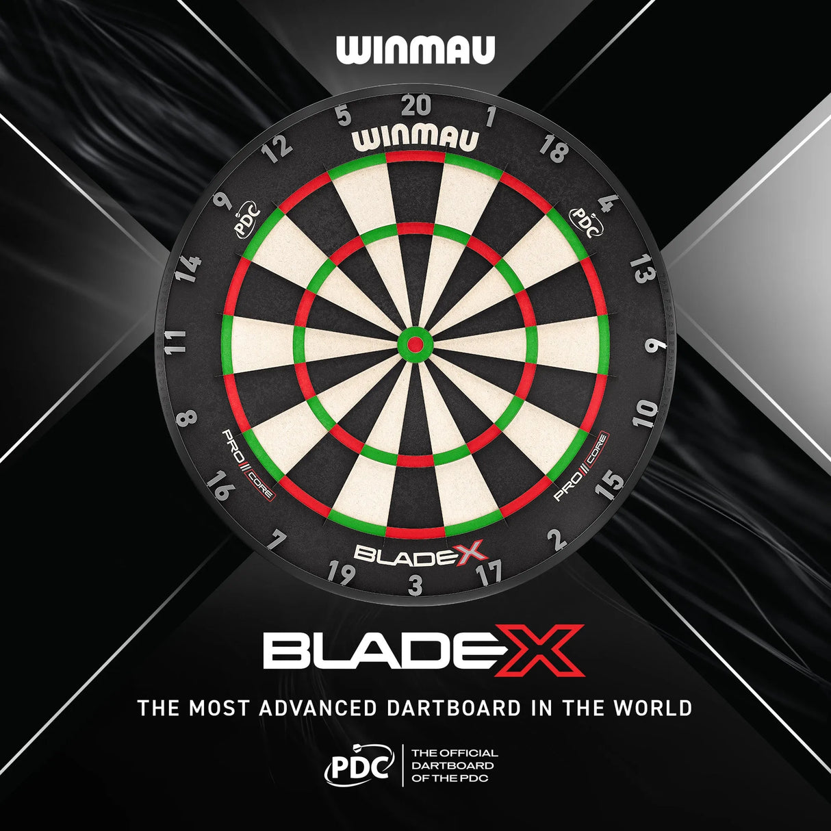 Winmau Blade X dartboard