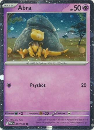 Pokemon Scarlet & Violet - 063/165 Abra