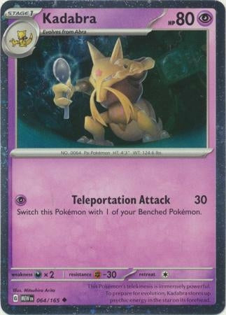 Pokemon Scarlet & Violet - 064/165 Kadabra