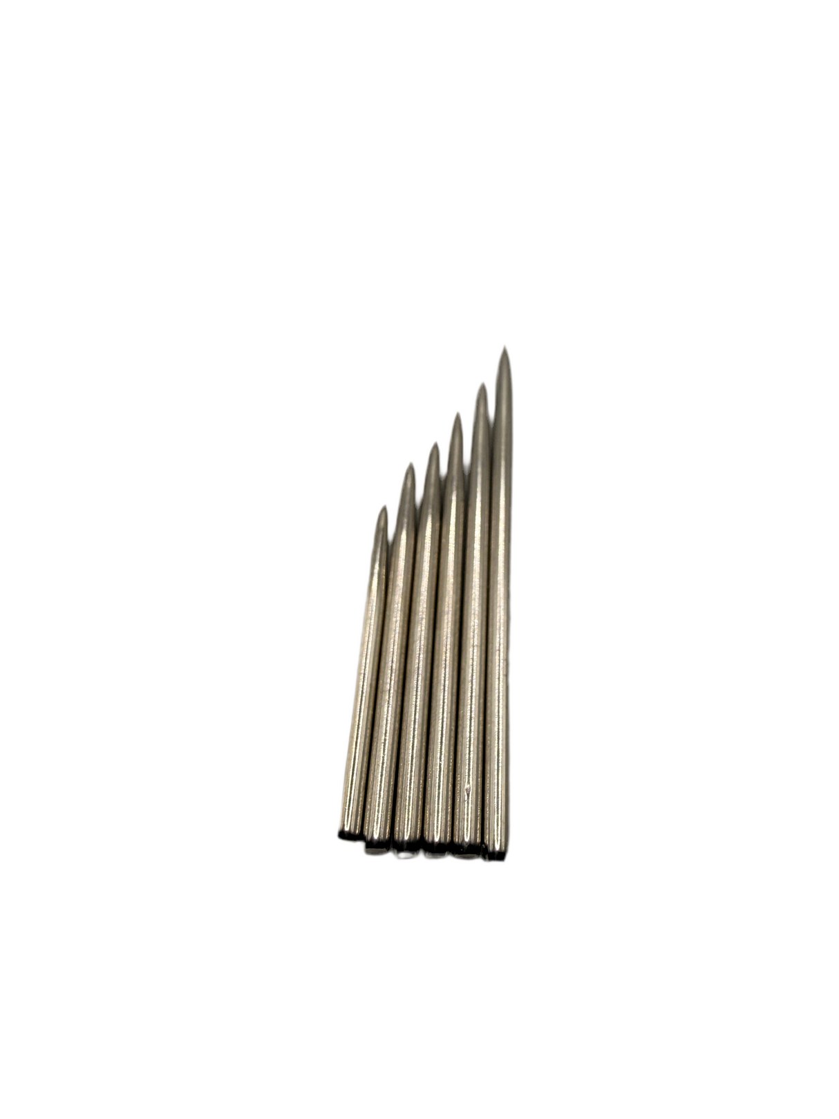 Taurus Darts Silver Plain Dart points 25-60mm (5 sets)