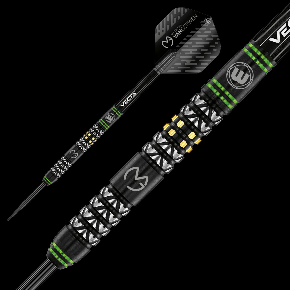 Winmau MVG Vantage 24g steel tip dart set