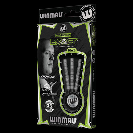 Winmau MVG Exact 23g steel tip dart set