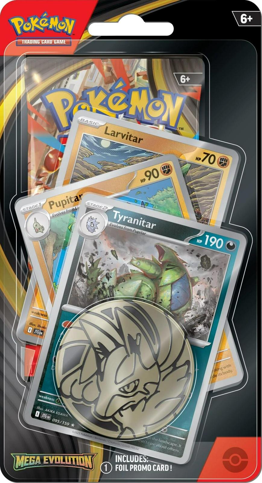 Pokemon Mega Evolution - Premium Checklane Blister: Tyranitar