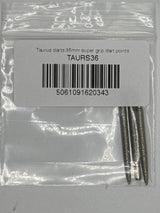 Taurus darts 36mm super grip dart points