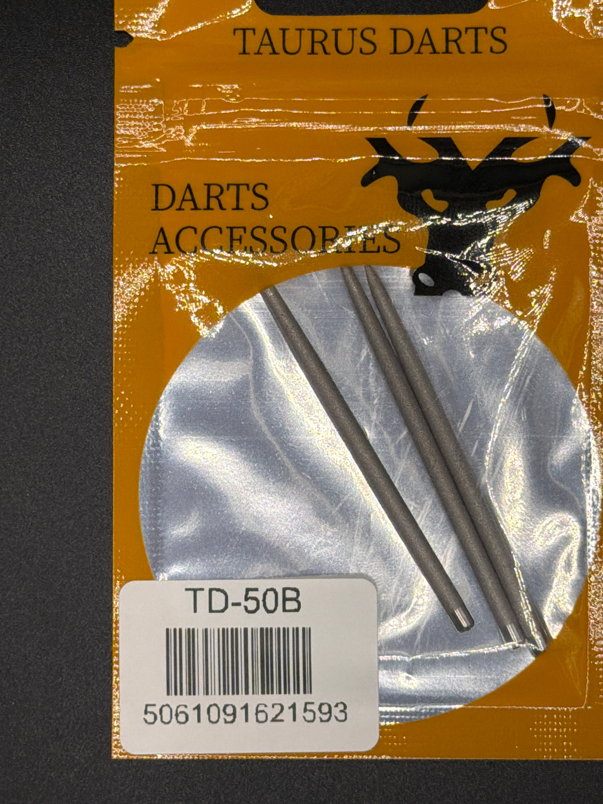 Taurus silver blasted dart points 25mm-60mm (1 set)