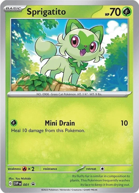 Pokemon TCG: Sprigatito Promo [SVP191]
