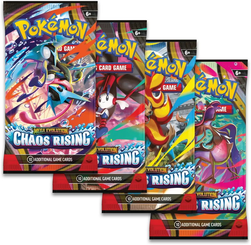 Pokemon Mega evolutions : Chaos Rising booster pack