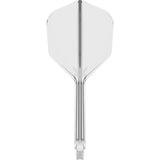 Target K-FLEX Clear NO6 Dart Flights and Shafts
