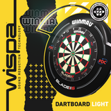 Winmau Wispa dartboard dartboard lighting system