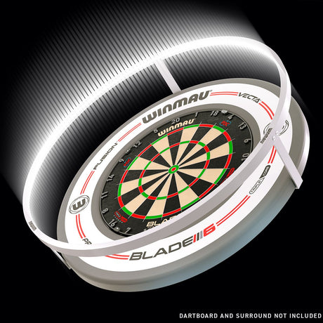 Winmau Plasma Ice Dartboard Lighting system and Surround