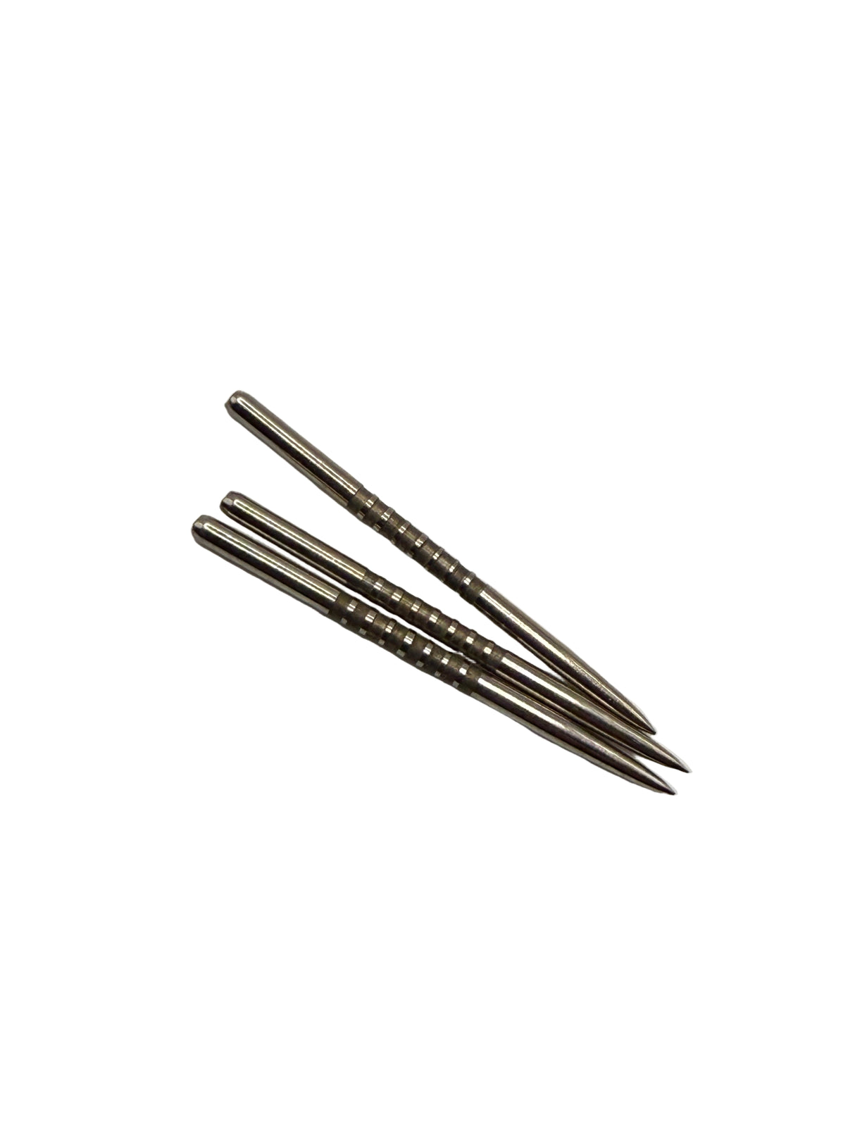 Taurus Silver finger grip dart points 45mm