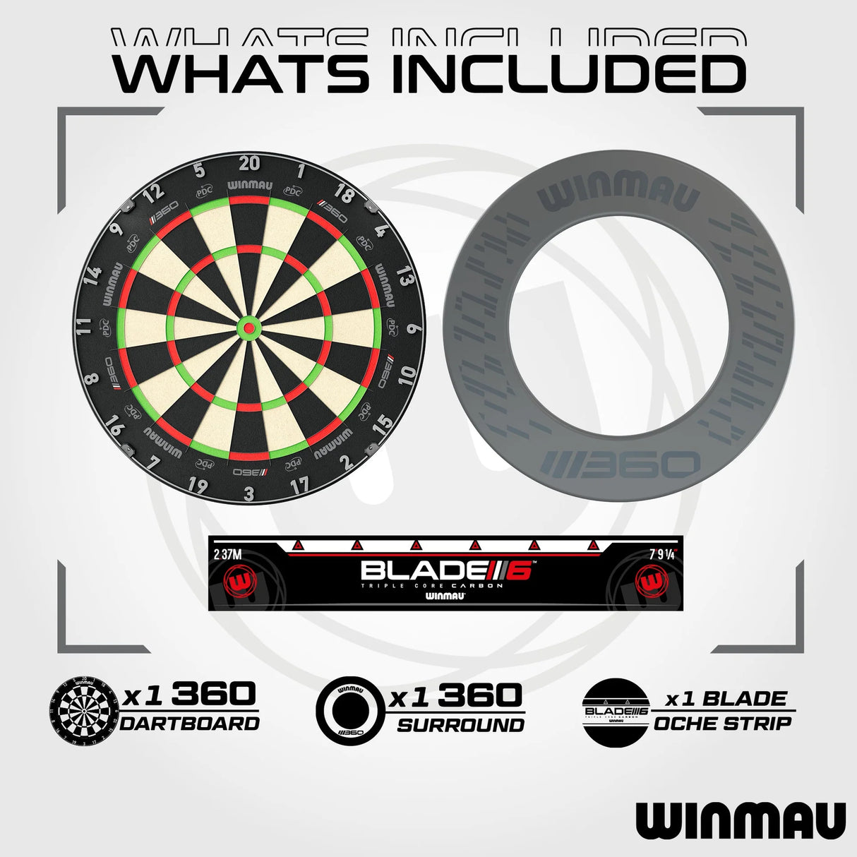 Winmau Blade 360 surround set