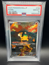 PSA 10 Numel AR 198/193 M2A Art Rare Pokemon Card Japanese 2025