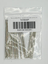 Taurus darts 60mm replacement dart points plain silver 5 sets