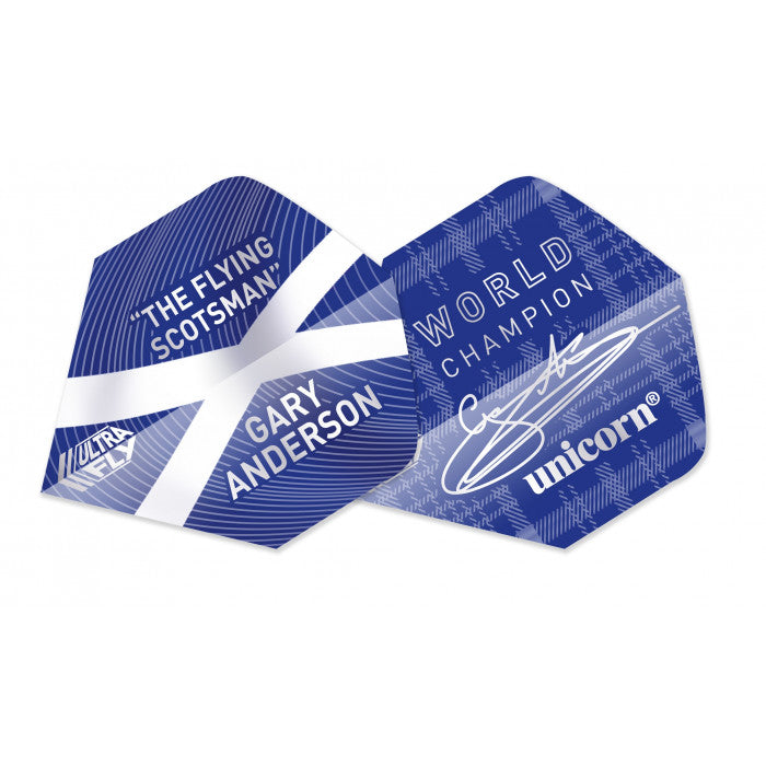 Ultrafly Gary Anderson World Champion Standard shape dart flights (5 sets)