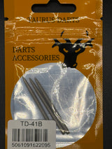 Taurus silver blasted dart points 25mm-60mm (1 set)