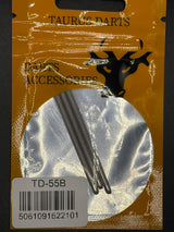 Taurus silver blasted dart points 25mm-60mm (1 set)