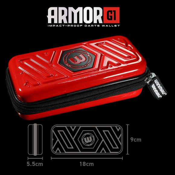 Winmau Armor G1 Red Dart Wallet