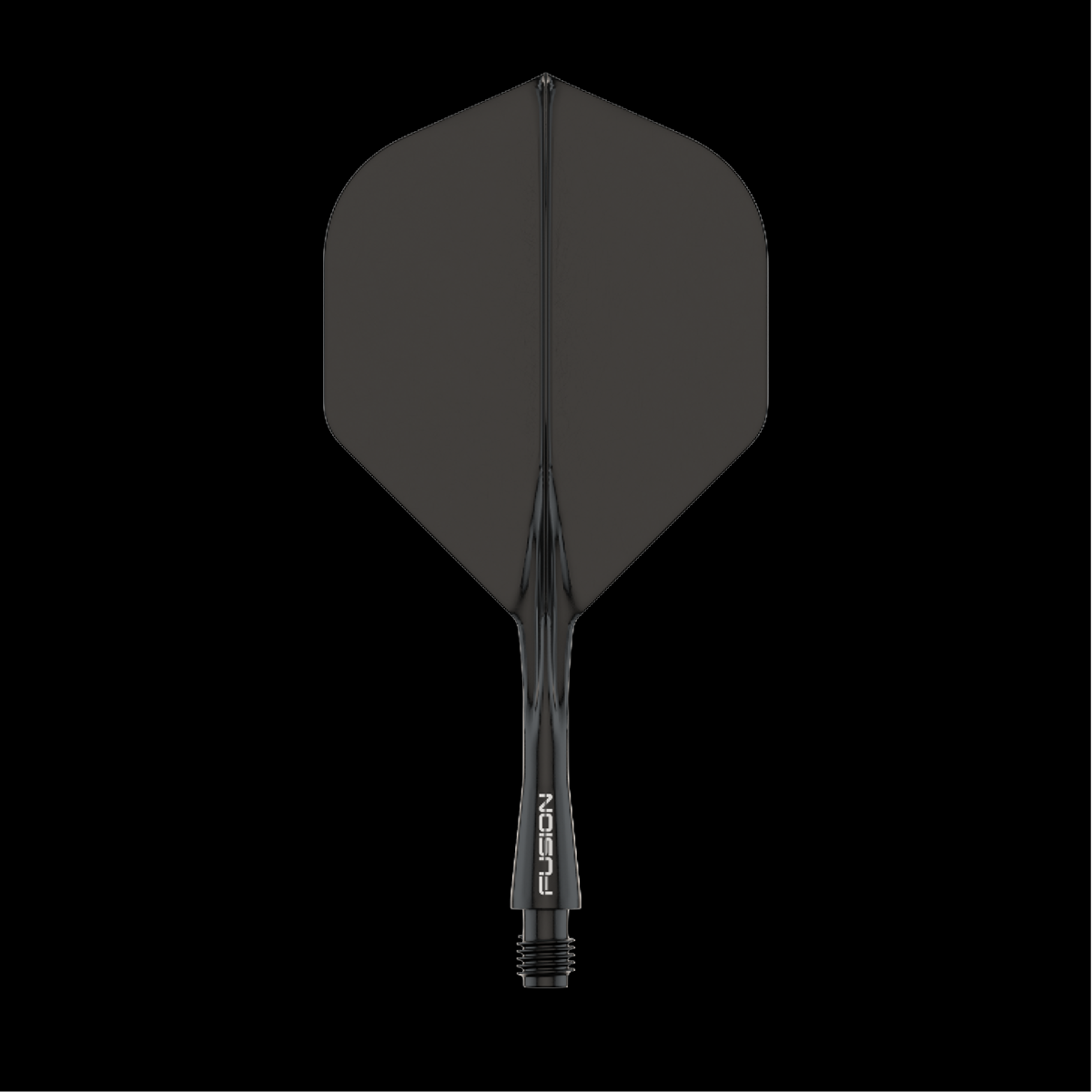 Winmau Fusion Black short no2 integrated dart flights and stems
