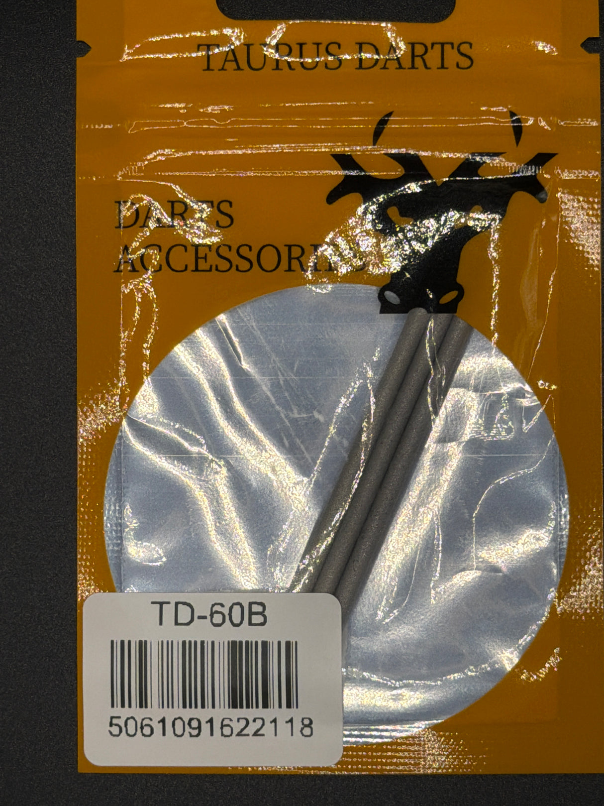 Taurus silver blasted dart points 25mm-60mm (1 set)
