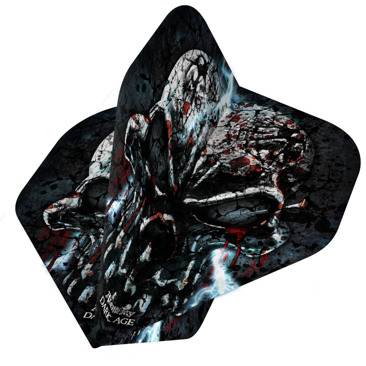 Alchemy Dart Flights Lightning Skull Standard Shape Dart Flights 5 sets