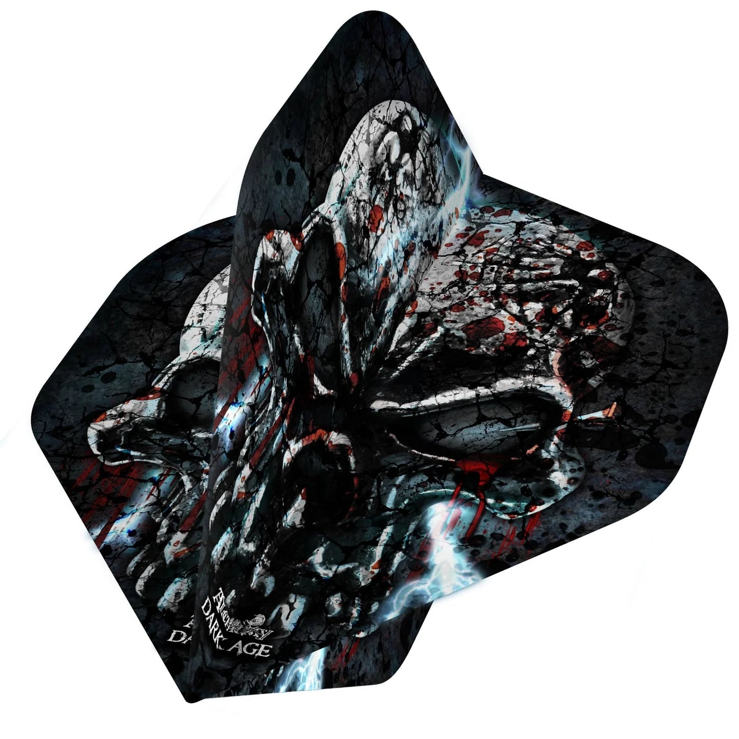 Alchemy Dart Flights Lightning Skull Standard Shape Dart Flights 5 sets