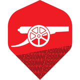 Arsenal FC gunners Standard shape Dart Flights 5 sets