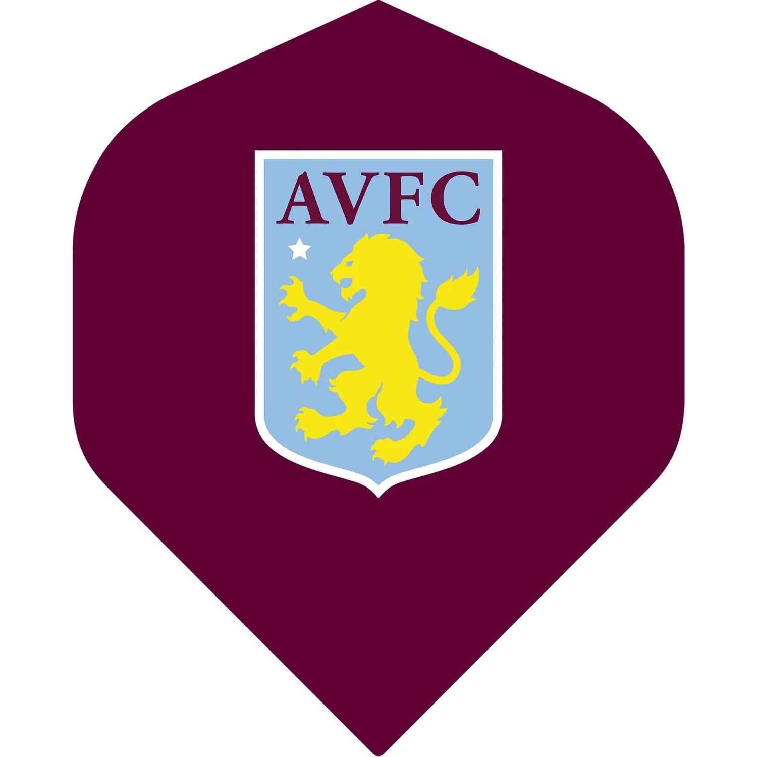 Aston Villa FC Standard shape Dart Flights 5 sets