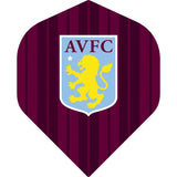 Aston Villa FC Standard shape striped Dart Flights 5 sets
